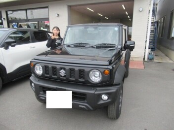 ジムニ－シエラ　納車式です！！